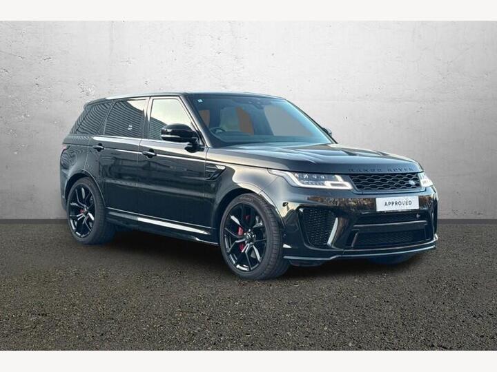 Land Rover RANGE ROVER SPORT 5.0 P575 V8 SVR Auto 4WD Euro 6 (s/s) 5dr Land Rover RANGE ROVER SPORT 5.0 P575 V8 SVR Auto 4WD Euro 6 (s/s) 5dr