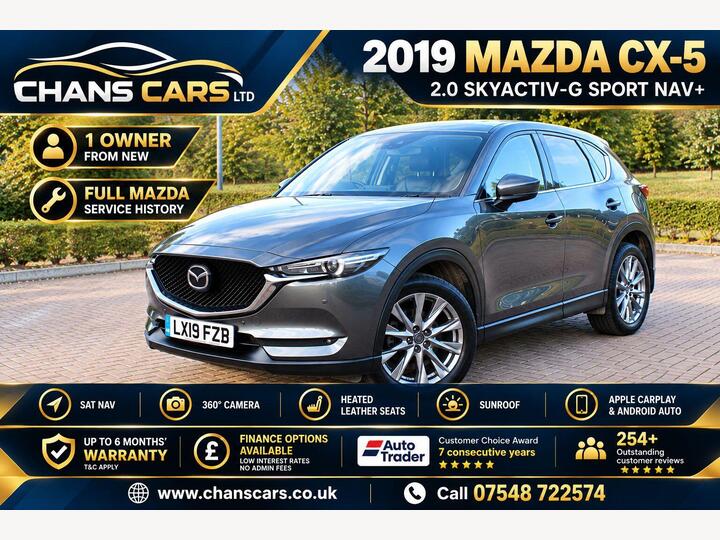 Mazda CX-5 2.0 SKYACTIV-G Sport Nav+ Euro 6 (s/s) 5dr