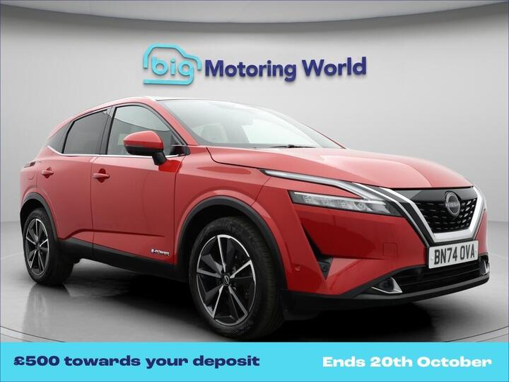 Nissan Qashqai 1.5 H E-POWER Tekna Auto Euro 6 (s/s) 5dr