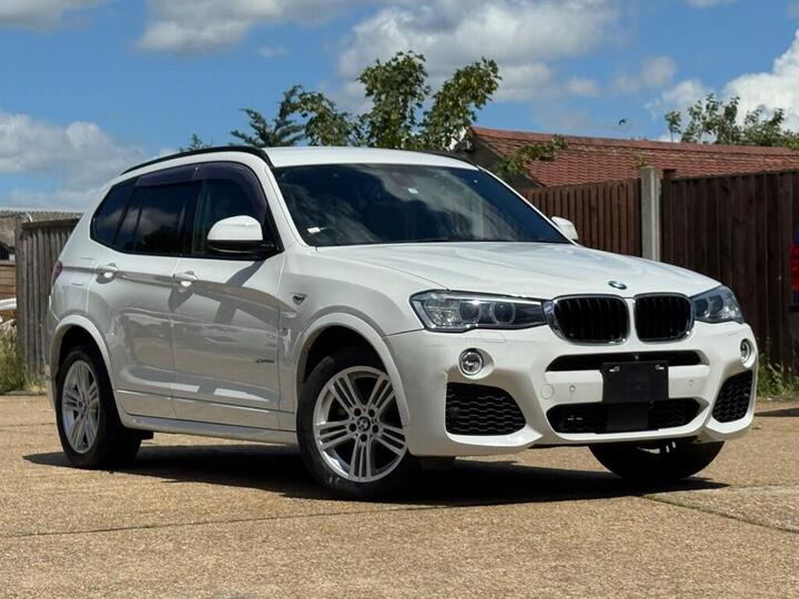 BMW X3 BMW X3 4WD XDRIVE 20D M-SPORT 2.0L DIESEL AUTO EURO 6, ULEZ, 17-17, 5SEATS,