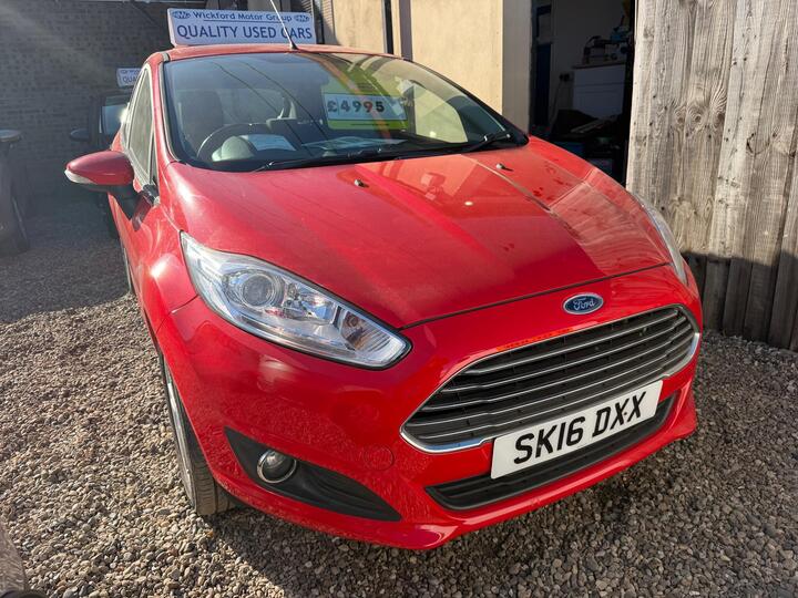 Ford Fiesta 1.0T EcoBoost Zetec Euro 6 (s/s) 5dr