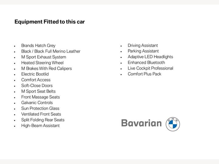 BMW M5 4.4i V8 Competition Steptronic XDrive Euro 6 (s/s) 4dr