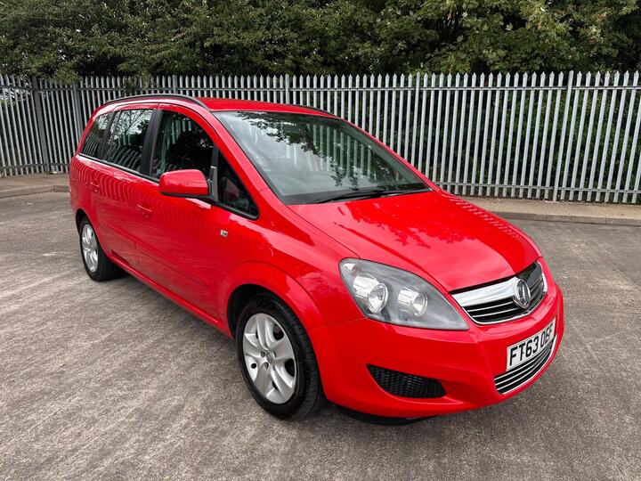 Vauxhall Zafira 1.6 16V Exclusiv Euro 5 5dr Vauxhall Zafira 1.6 16V Exclusiv Euro 5 5dr