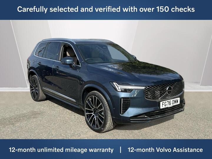 Volvo XC90 2.0 T8 18.8kWh Ultra Bright Auto 4WD Euro 6 (s/s) 5dr