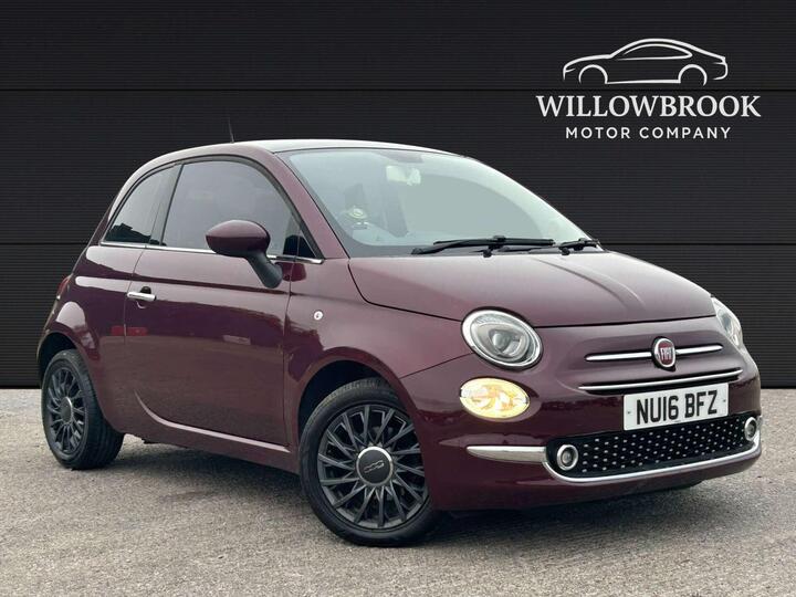 Fiat 500 1.2 Lounge Euro 6 (s/s) 3dr