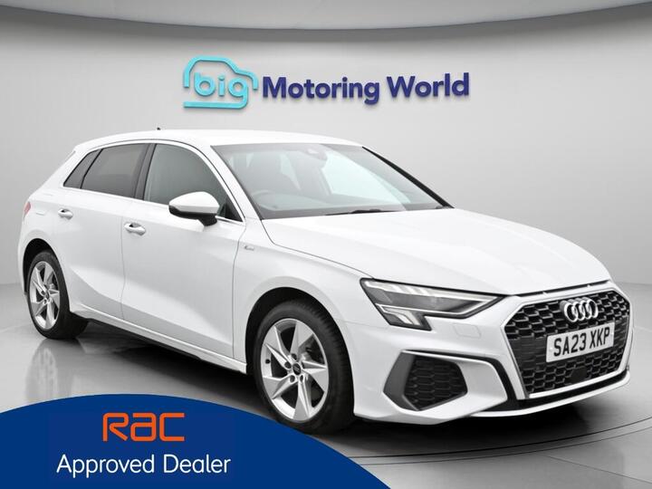 Audi A3 1.4 TFSIe 40 S Line Sportback S Tronic Euro 6 (s/s) 5dr 13kWh