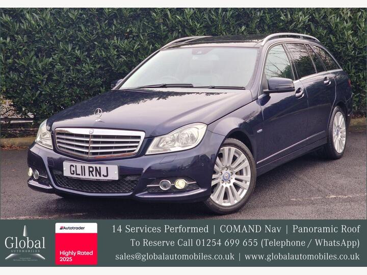 Mercedes-Benz C-CLASS 2.1 C220 CDI BlueEfficiency Elegance G-Tronic+ Euro 5 (s/s) 5dr