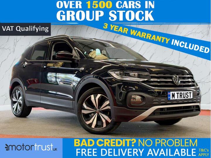 Volkswagen T-CROSS 1.0 TSI Black Edition Euro 6 (s/s) 5dr