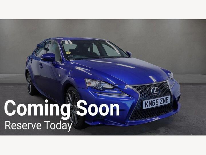 Lexus IS 2.0 200T F Sport Auto Euro 6 4dr