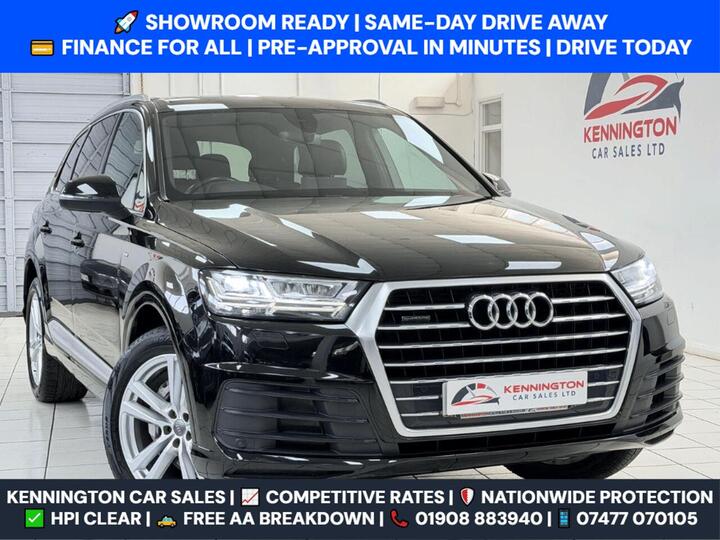 Audi Q7 3.0 TDI V6 S Line Tiptronic Quattro Euro 6 (s/s) 5dr