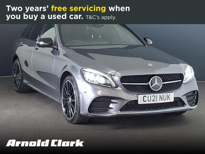 Mercedes-Benz C Class 2.0 C300d AMG Line Night Edition (Premium) G-Tronic+ 4MATIC Euro 6 (s/s) 5dr