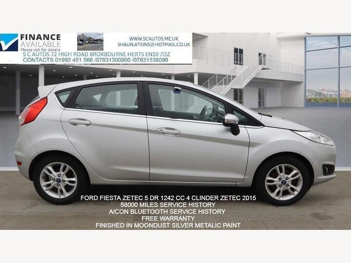 Ford Fiesta 1.25 Zetec Euro 6 5dr
