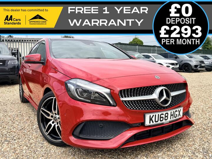 Mercedes-Benz A CLASS 2.1 A200d AMG Line (Premium Plus) 7G-DCT Euro 6 (s/s) 5dr Mercedes-Benz A CLASS 2.1 A200d AMG Line (Premium Plus) 7G-DCT Euro 6 (s/s) 5dr