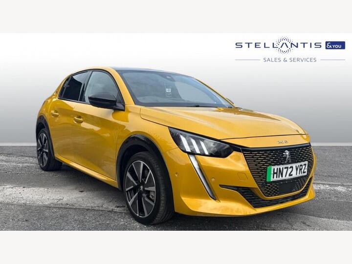 Peugeot E-208 50kWh GT Auto 5dr (7kW Charger)