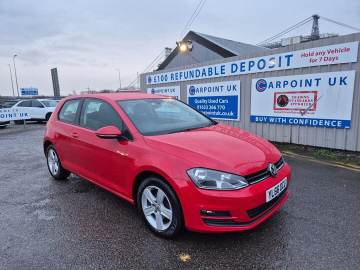 Volkswagen Golf 1.6 TDI BlueMotion Tech Match Edition Euro 6 (s/s) 3dr Volkswagen Golf 1.6 TDI BlueMotion Tech Match Edition Euro 6 (s/s) 3dr