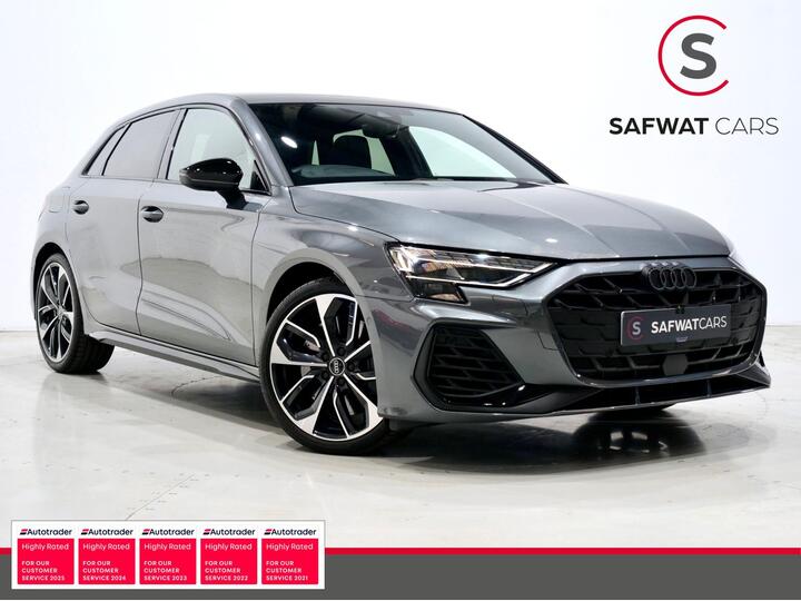 Audi S3 2.0 TFSI Black Edition Sportback S Tronic Quattro Euro 6 (s/s) 5dr