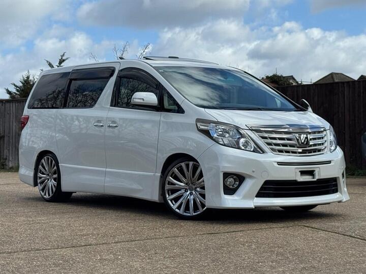 Toyota Alphard ALPHARD 240S GOLDEN EYES 2.4L PETROL AUTO, 13-13, 7 SEAT, 5DR, ULEZ, VERIFI Toyota Alphard ALPHARD 240S GOLDEN EYES 2.4L PETROL AUTO, 13-13, 7 SEAT, 5DR, ULEZ, VERIFI