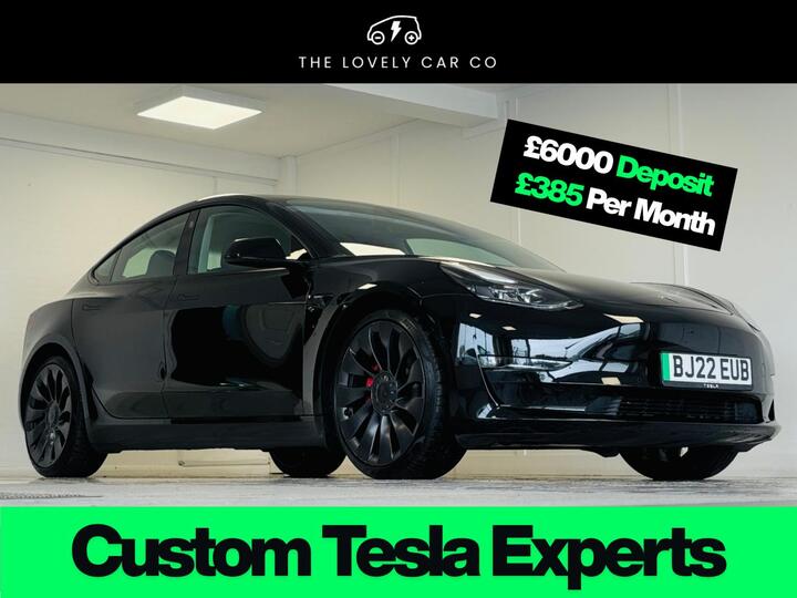 Tesla MODEL 3 (Dual Motor) Performance Auto 4WDE 4dr (Performance Upgrade)