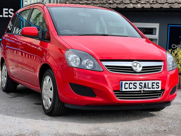 Vauxhall Zafira 1.8 16V Exclusiv Euro 5 5dr Vauxhall Zafira 1.8 16V Exclusiv Euro 5 5dr