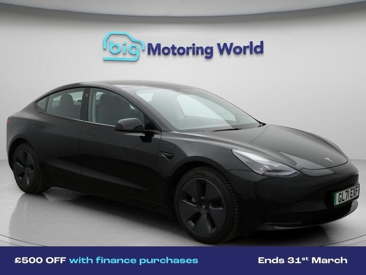 Tesla Model 3 Standard Range Plus Auto RWD 4dr