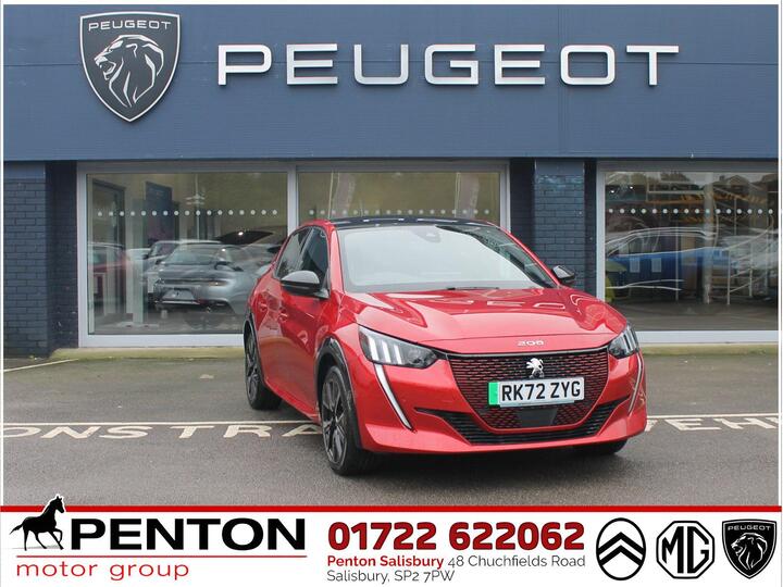 Peugeot E-208 50kWh GT Auto 5dr (7.4kW Charger)