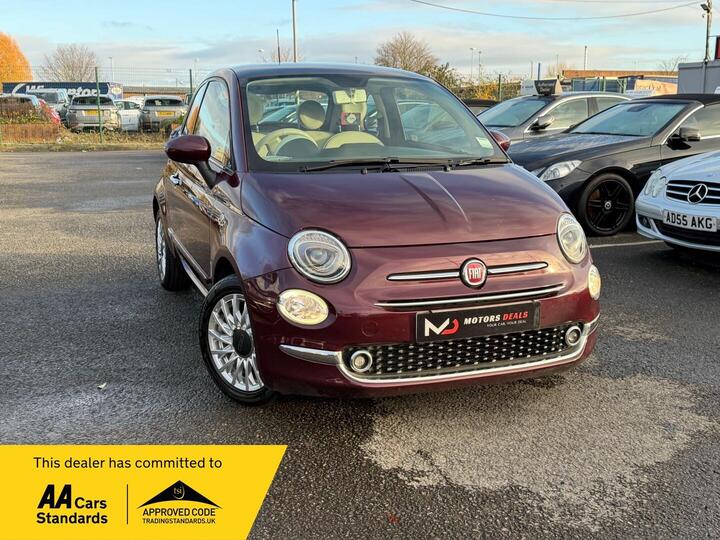 Fiat 500 1.2 Lounge Euro 6 (s/s) 3dr
