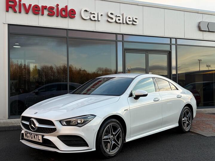 Mercedes-Benz CLA 1.3 CLA250e 15.6kWh AMG Line (Premium) Coupe 8G-DCT Euro 6 (s/s) 4dr Mercedes-Benz CLA 1.3 CLA250e 15.6kWh AMG Line (Premium) Coupe 8G-DCT Euro 6 (s/s) 4dr