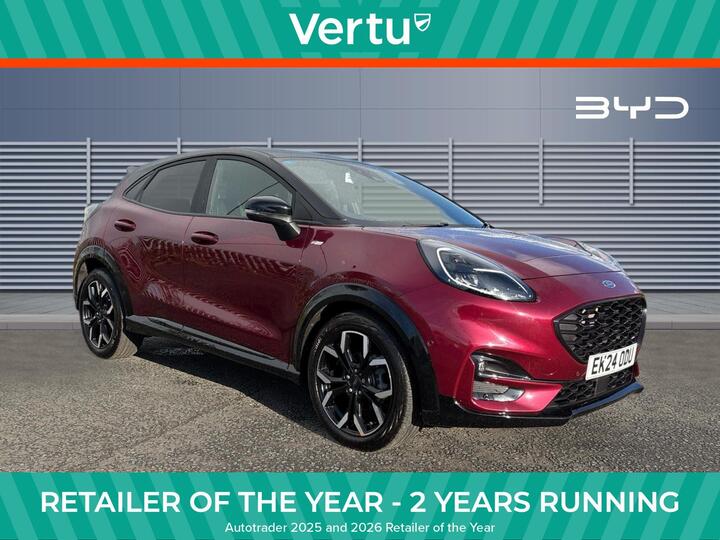 Ford Puma 1.0T EcoBoost MHEV Vivid Ruby Edition DCT Euro 6 (s/s) 5dr