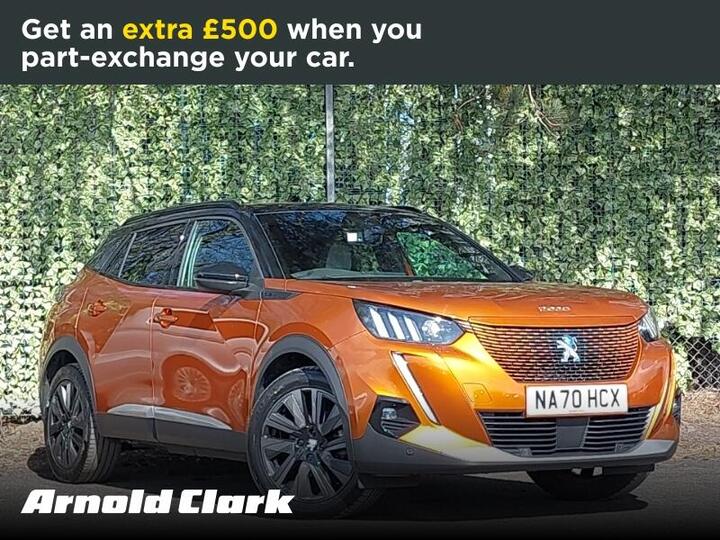 Peugeot E-2008 50kWh GT Auto 5dr