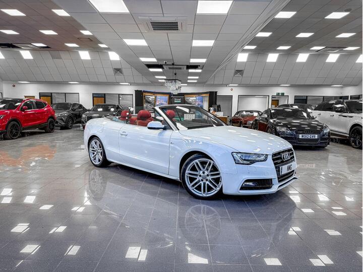 Audi A5 CABRIOLET 3.0 TDI V6 S Line Special Edition S Tronic Quattro Euro 5 (s/s) 2dr Audi A5 CABRIOLET 3.0 TDI V6 S Line Special Edition S Tronic Quattro Euro 5 (s/s) 2dr