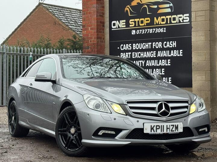 Mercedes-Benz E Class 3.0 E350 CDI V6 BlueEfficiency Sport G-Tronic Euro 5 2dr Mercedes-Benz E Class 3.0 E350 CDI V6 BlueEfficiency Sport G-Tronic Euro 5 2dr