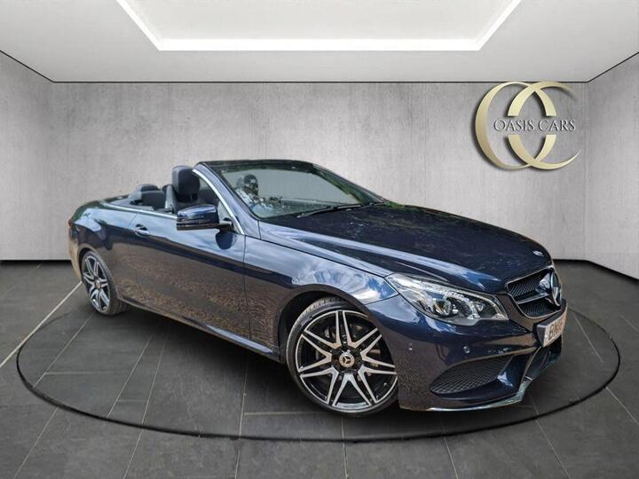 Mercedes-Benz E Class 2.0 E200 AMG Line Edition (Premium) Cabriolet G-Tronic+ Euro 6 (s/s) 2dr