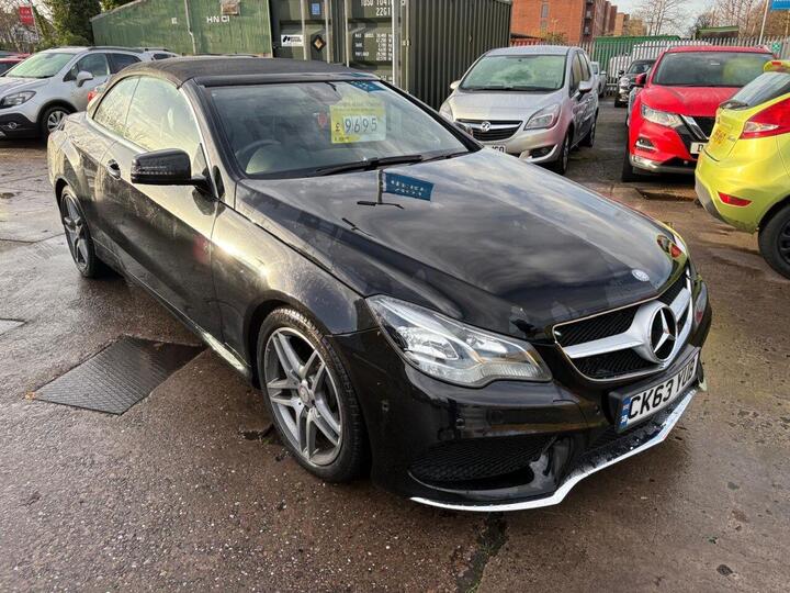 Mercedes-Benz E-CLASS 3.0 E350d V6 BlueTEC AMG Sport Cabriolet G-Tronic+ Euro 6 (s/s) 2dr