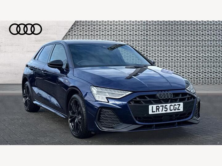 Audi A3 1.5 TFSIe 40 Black Edition Sportback S Tronic Euro 6 (s/s) 5dr 17.9kWh