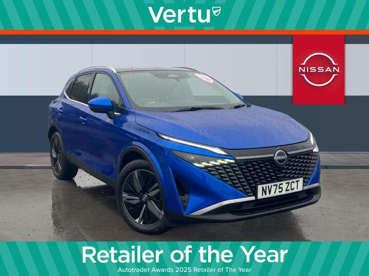 Nissan Qashqai 1.3 DIG-T MHEV Tekna Euro 6 (s/s) 5dr Nissan Qashqai 1.3 DIG-T MHEV Tekna Euro 6 (s/s) 5dr