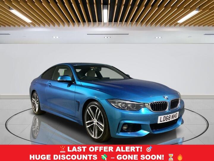 BMW 4 SERIES 2.0 420i GPF M Sport Auto Euro 6 (s/s) 2dr