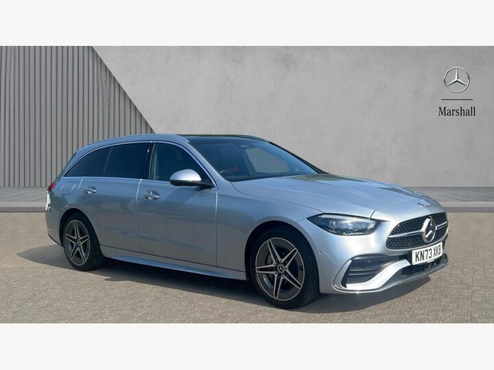 Mercedes-Benz C Class 2.0 C300e 25.4kWh AMG Line (Premium Plus) G-Tronic+ Euro 6 (s/s) 5dr