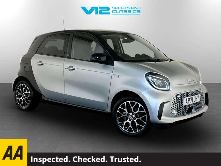 Smart Forfour 17.6kWh Exclusive Auto 5dr (22kW Charger) Smart Forfour 17.6kWh Exclusive Auto 5dr (22kW Charger)