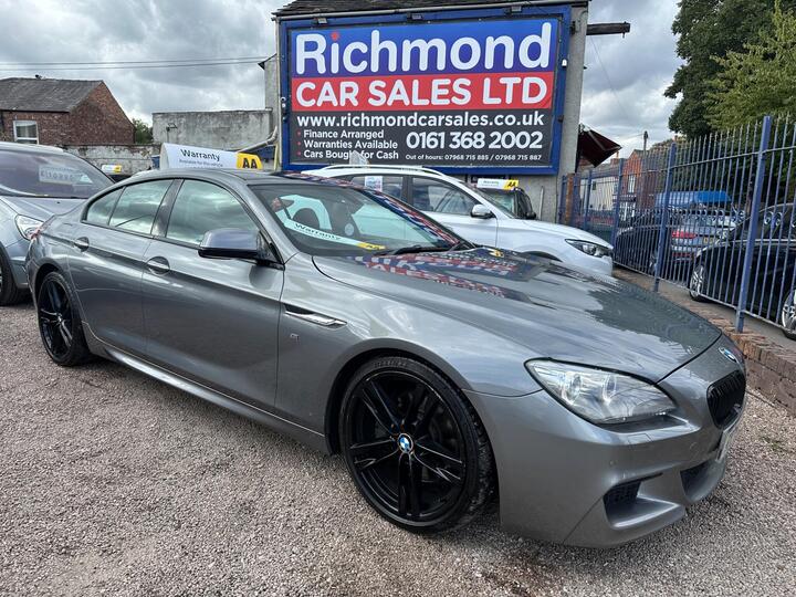 BMW 6 Series Gran Coupe 3.0 640d M Sport Auto Euro 5 (s/s) 4dr