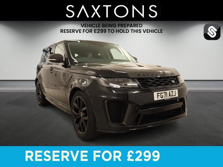 Land Rover Range Rover Sport 5.0 P575 V8 SVR Carbon Edition Auto 4WD Euro 6 (s/s) 5dr