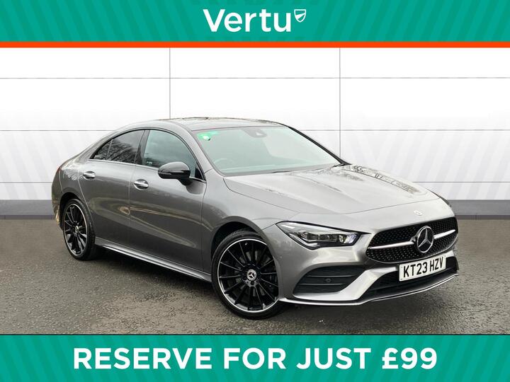 Mercedes-Benz CLA 1.3 CLA250e 15.6kWh AMG Line Night Edition (Premium Plus) Coupe 8G-DCT Euro 6 (s/s) 4dr Mercedes-Benz CLA 1.3 CLA250e 15.6kWh AMG Line Night Edition (Premium Plus) Coupe 8G-DCT Euro 6 (s/s) 4dr
