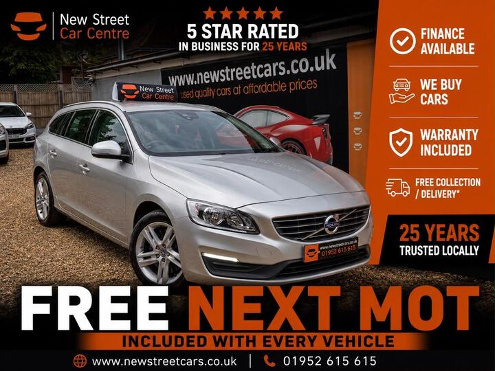 Volvo V60 2.4 D5 Twin Engine SE Nav Auto AWD Euro 6 (s/s) 5dr