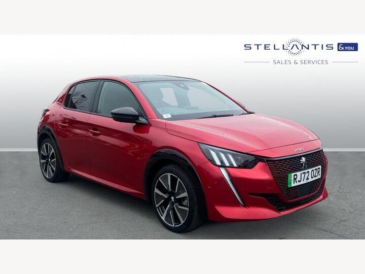 Peugeot E-208 50kWh GT Auto 5dr (7kW Charger)