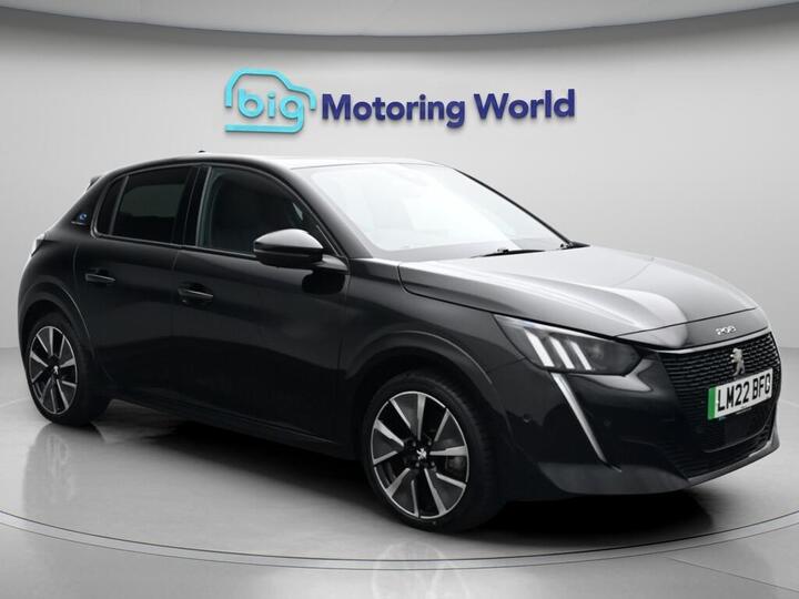 Peugeot E-208 50kWh GT Auto 5dr (7kW Charger)
