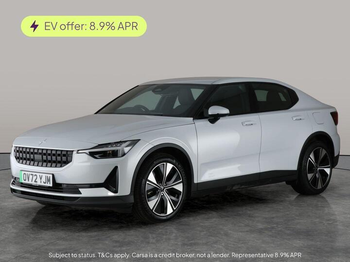 Polestar Polestar 2 Single Motor 78kWh Long Range Fastback Auto FWD 5dr Polestar Polestar 2 Single Motor 78kWh Long Range Fastback Auto FWD 5dr