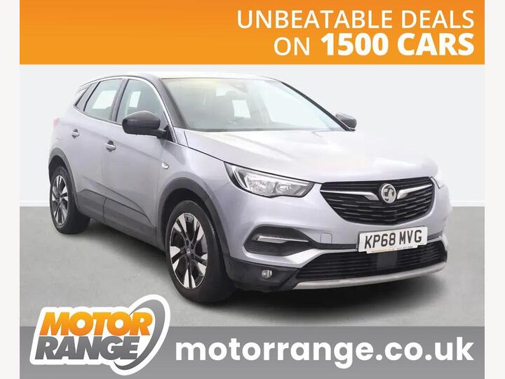 Vauxhall Grandland X 1.2 Turbo Sport Nav Euro 6 (s/s) 5dr Vauxhall Grandland X 1.2 Turbo Sport Nav Euro 6 (s/s) 5dr