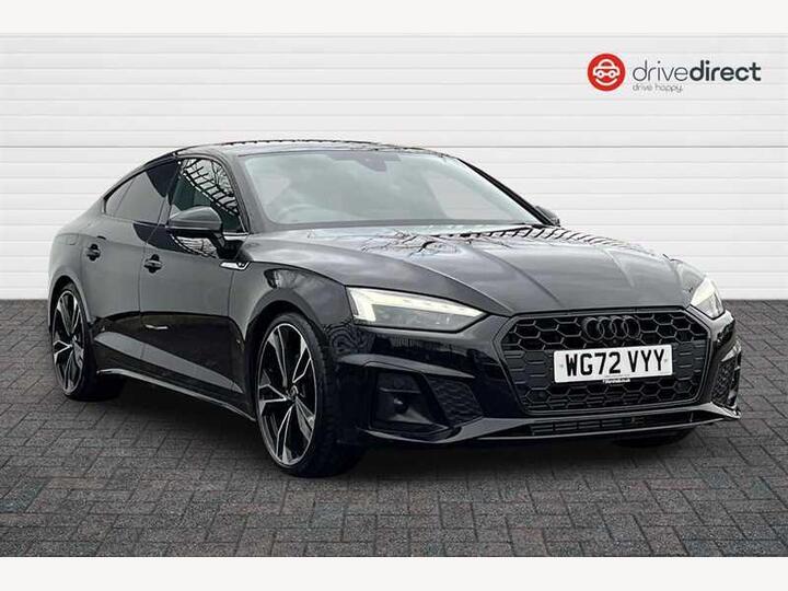 Audi A5 2.0 TFSI 40 Black Edition Sportback S Tronic Euro 6 (s/s) 5dr