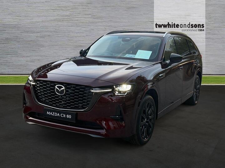 Mazda CX-80 2.5 E-SKYACTIV 17.8kWh Homura Plus Auto 4WD Euro 6 5dr