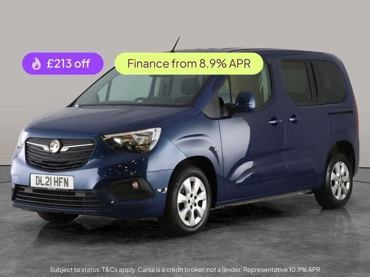 Vauxhall Combo Life 1.5 Turbo D SE Euro 6 (s/s) 5dr (7 Seat)
