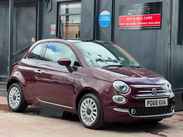 Fiat 500 1.2 Lounge Euro 6 (s/s) 3dr